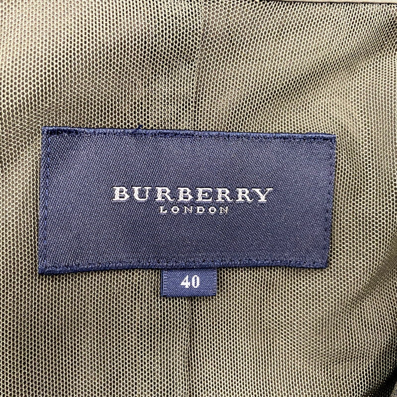 【中古品】【レディース】 BURBERRY LONDON バーバリーロンドン FYA30-087 ZIP VEST ジップベスト トップス 169-250630-ma-22-izu サイズ：40 カラー：KHAKI 万代Net店