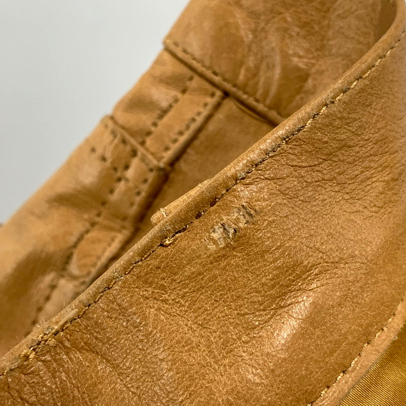 【中古品】【メンズ】 HORN WORKS ホーンワークス LEATHER PANTS レザーパンツ ズボン ボトムス 156-250630-ma-14-izu サイズ：28 カラー：CAMEL 万代Net店