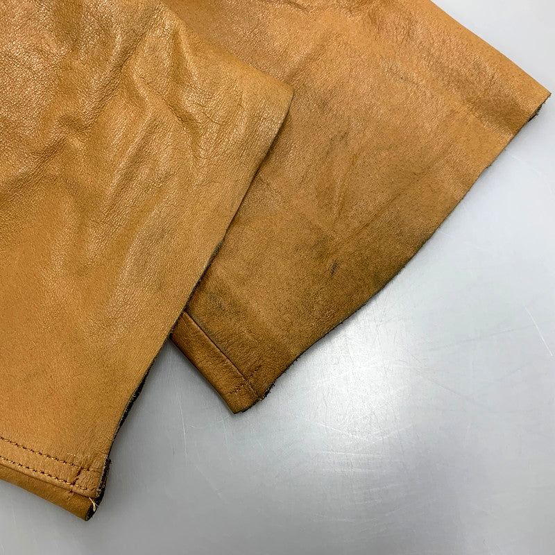 【中古品】【メンズ】 HORN WORKS ホーンワークス LEATHER PANTS レザーパンツ ズボン ボトムス 156-250630-ma-14-izu サイズ：28 カラー：CAMEL 万代Net店