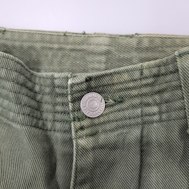 【中古品】【メンズ】 SASSAFRAS ササフラス FOR ALL GARDENERS PANTS パンツ ボトムス 155-250702-as-11-izu サイズ：S カラー：グリーン系 万代Net店