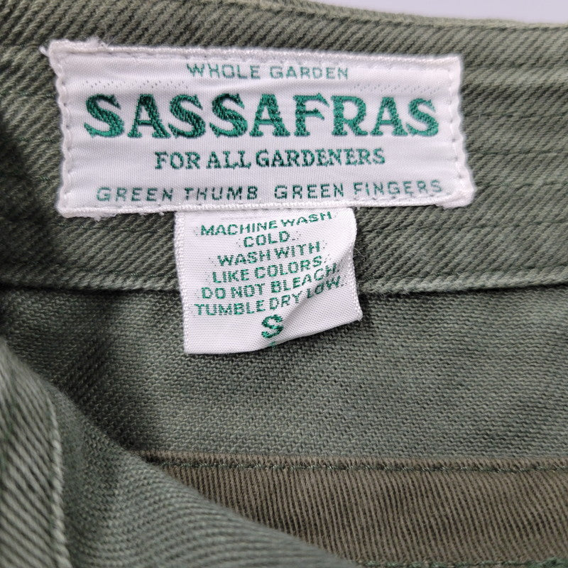 【中古品】【メンズ】 SASSAFRAS ササフラス FOR ALL GARDENERS PANTS パンツ ボトムス 155-250702-as-11-izu サイズ：S カラー：グリーン系 万代Net店