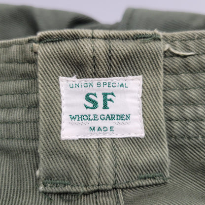 【中古品】【メンズ】 SASSAFRAS ササフラス FOR ALL GARDENERS PANTS パンツ ボトムス 155-250702-as-11-izu サイズ：S カラー：グリーン系 万代Net店