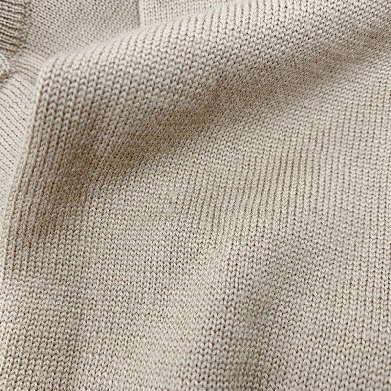 【中古品】【レディース】 Burberrys バーバリーズ GOLD BUTTON KNIT CARDIGAN FBA72-690 ゴールドボタン ニットカーディガン 長袖 170-250701-as-37-izu サイズ：M カラー：ベージュ 万代Net店