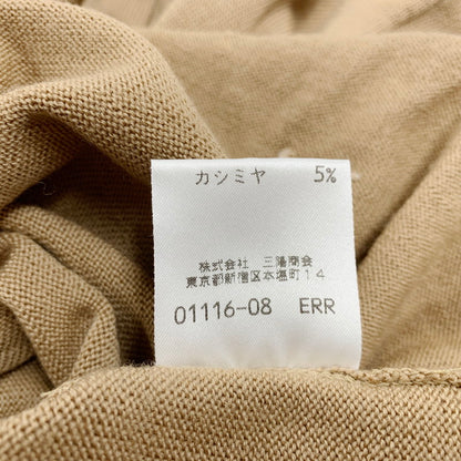 【中古品】【レディース】 Burberrys バーバリーズ GOLD BUTTON KNIT CARDIGAN FBA72-690 ゴールドボタン ニットカーディガン 長袖 170-250701-as-37-izu サイズ：M カラー：ベージュ 万代Net店