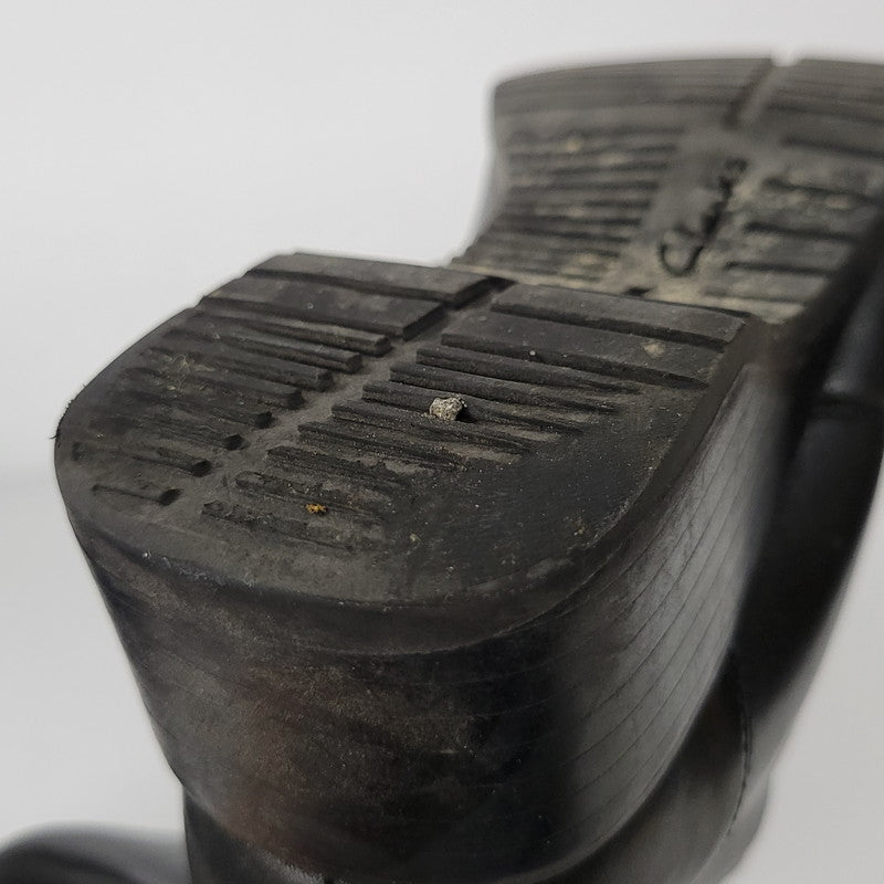【中古品】【レディース】 LEATHER LONG BOOTS 0525 レザー ロングブーツ シューズ 靴 167-250701-as-03-izu サイズ：UK4.5 カラー：ブラック 万代Net店