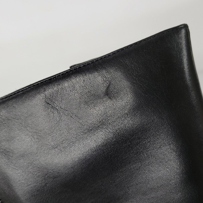 【中古品】【レディース】 LEATHER LONG BOOTS 0525 レザー ロングブーツ シューズ 靴 167-250701-as-03-izu サイズ：UK4.5 カラー：ブラック 万代Net店