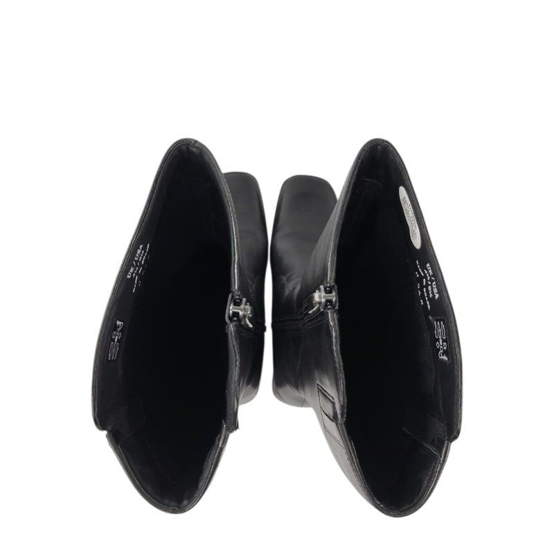 【中古品】【レディース】 LEATHER LONG BOOTS 0525 レザー ロングブーツ シューズ 靴 167-250701-as-03-izu サイズ：UK4.5 カラー：ブラック 万代Net店