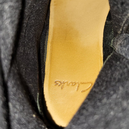 【中古品】【レディース】 LEATHER LONG BOOTS 0525 レザー ロングブーツ シューズ 靴 167-250701-as-03-izu サイズ：UK4.5 カラー：ブラック 万代Net店