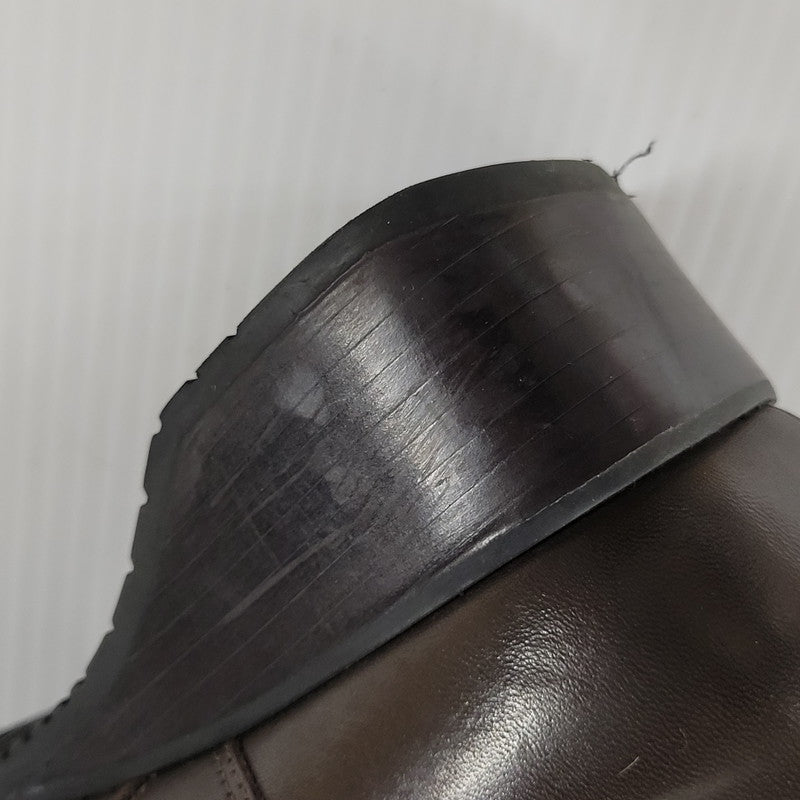 【中古品】【レディース】 LEATHER LONG BOOTS 0525 レザー ロングブーツ シューズ 靴 167-250701-as-04-izu サイズ：UK4.5 カラー：ブラウン 万代Net店