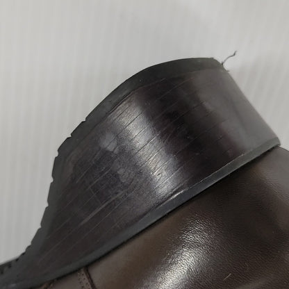 【中古品】【レディース】 LEATHER LONG BOOTS 0525 レザー ロングブーツ シューズ 靴 167-250701-as-04-izu サイズ：UK4.5 カラー：ブラウン 万代Net店
