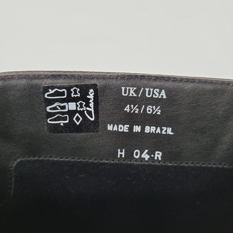 【中古品】【レディース】 LEATHER LONG BOOTS 0525 レザー ロングブーツ シューズ 靴 167-250701-as-04-izu サイズ：UK4.5 カラー：ブラウン 万代Net店