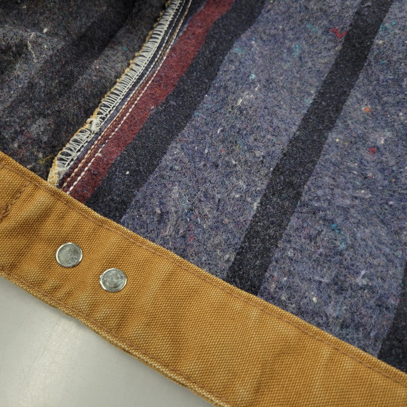 【中古品】【メンズ】 Carhartt カーハート HELMETS TO HARDHATS DETROIT DUCK CHORE JACKET J001-BRN デトロイト ダック チョア ジャケット USA製 アウター 146-250629-as-06-izu サイズ：M カラー：ブラウン 万代Net店