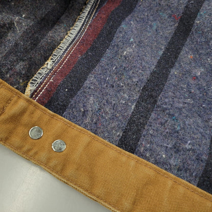 【中古品】【メンズ】 Carhartt カーハート HELMETS TO HARDHATS DETROIT DUCK CHORE JACKET J001-BRN デトロイト ダック チョア ジャケット USA製 アウター 146-250629-as-06-izu サイズ：M カラー：ブラウン 万代Net店