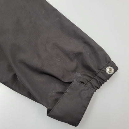 【中古品】【メンズ】 × UNDER COVER アンダーカバー LONG COACH JACKET 17-03780/UCT9206 ロング コーチ ジャケット ロゴ プリント アウター 140-250704-ay-03-izu カラー：ブラック 万代Net店