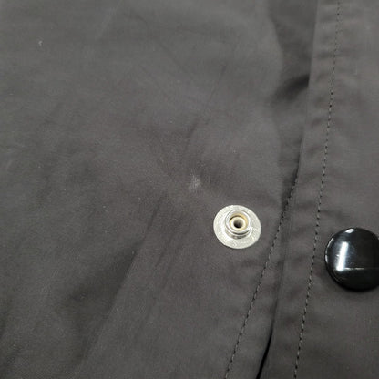 【中古品】【メンズ】 × UNDER COVER アンダーカバー LONG COACH JACKET 17-03780/UCT9206 ロング コーチ ジャケット ロゴ プリント アウター 140-250704-ay-03-izu カラー：ブラック 万代Net店
