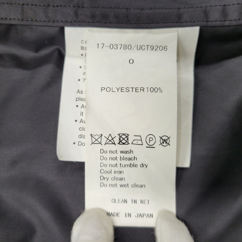 【中古品】【メンズ】 × UNDER COVER アンダーカバー LONG COACH JACKET 17-03780/UCT9206 ロング コーチ ジャケット ロゴ プリント アウター 140-250704-ay-03-izu カラー：ブラック 万代Net店