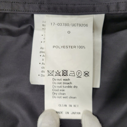 【中古品】【メンズ】 × UNDER COVER アンダーカバー LONG COACH JACKET 17-03780/UCT9206 ロング コーチ ジャケット ロゴ プリント アウター 140-250704-ay-03-izu カラー：ブラック 万代Net店