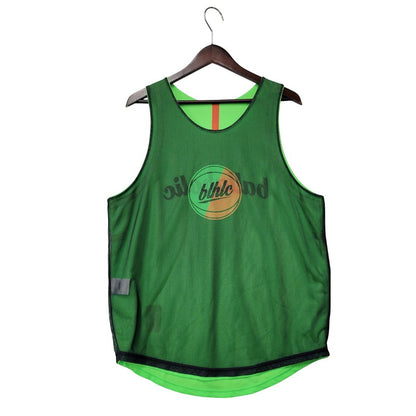 【中古品】【メンズ】 BALLAHOLIC ボーラホリック LOGO TANK TOP ロゴタンクトップ トップス 142-250702-as-24-izu サイズ：M カラー：ライトグリーン×ブラック 万代Net店