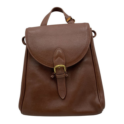 【中古品】【レディース】 旧ロゴ COW LEATEHR MINI BACKPACK カバン バッグパック リュック 188-250704-rk-05-izu カラー：ブラウン 万代Net店