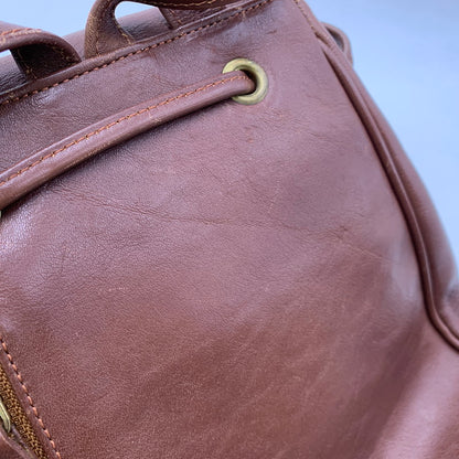 【中古品】【レディース】 旧ロゴ COW LEATEHR MINI BACKPACK カバン バッグパック リュック 188-250704-rk-05-izu カラー：ブラウン 万代Net店