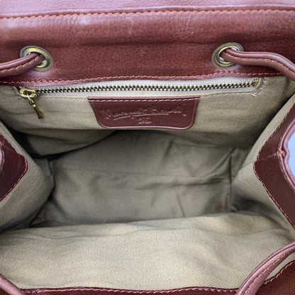 【中古品】【レディース】 旧ロゴ COW LEATEHR MINI BACKPACK カバン バッグパック リュック 188-250704-rk-05-izu カラー：ブラウン 万代Net店