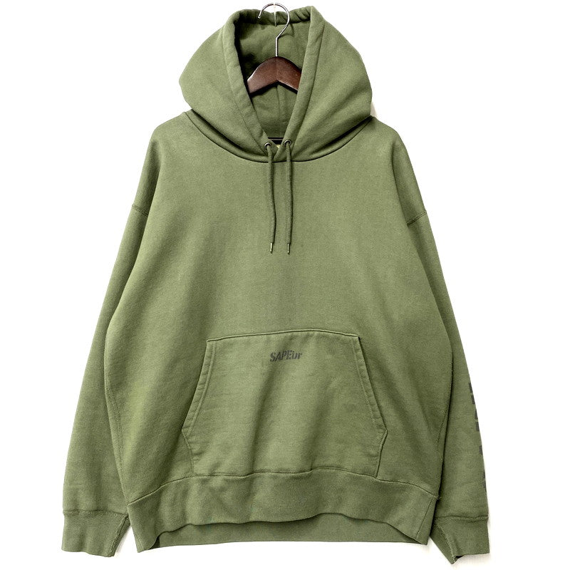 サプール【新品未開封】SMOKE & MIRROR V4 グリーン 3個 中古品】【メンズ】 SAPEUR サプール REFLECTIVE LOGO HEAVY HOODED