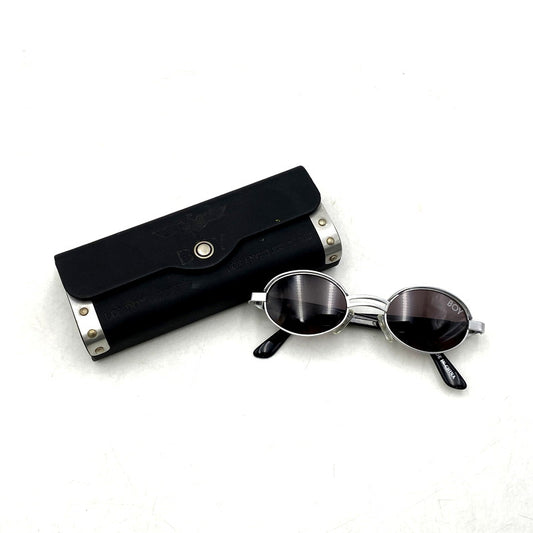 【中古品】【メンズ】 BOY LONDON ボーイロンドン BSB-507 C1SMK 90S メタルフレーム オーバルサングラス 眼鏡 アイウェア 服飾雑貨 203-250630-ma-06-izu サイズ：47□25-152 カラー：シルバー×ブラック 万代Net店