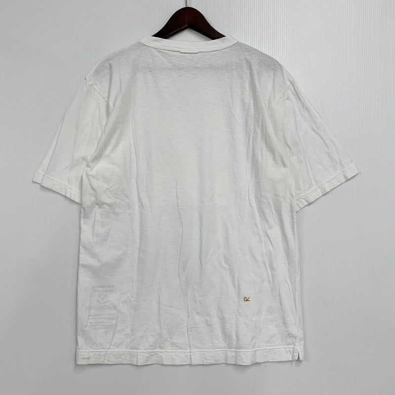 【中古品】【レディース】 45Rフォーティファイブアール 葉山ものがたり モントックンべタッチプリントの90845星Tシャツ 半袖 トップス 168-250701-as-17-izu サイズ：3 カラー：ホワイト 万代Net店