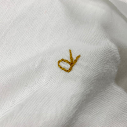 【中古品】【レディース】 45Rフォーティファイブアール 葉山ものがたり モントックンべタッチプリントの90845星Tシャツ 半袖 トップス 168-250701-as-17-izu サイズ：3 カラー：ホワイト 万代Net店