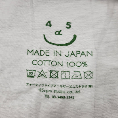 【中古品】【レディース】 45R フォーティファイブアール SS TEE ショートスリーブ Tシャツ 無地 半袖 トップス 170-250702-as-30-izu カラー：ホワイト 万代Net店