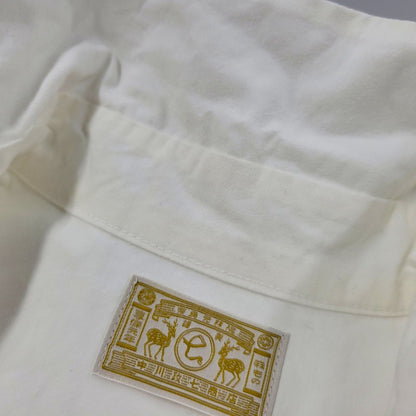 【中古品】【レディース】 中川政七商店 COTTON LONG SHIRT ONE PIECE コットン ロング シャツ ワンピース 168-250702-as-31-izu カラー：ホワイト 万代Net店