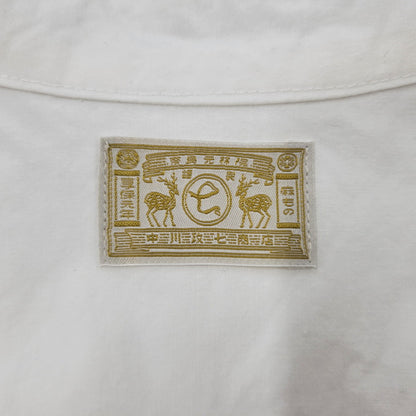 【中古品】【レディース】 中川政七商店 COTTON LONG SHIRT ONE PIECE コットン ロング シャツ ワンピース 168-250702-as-31-izu カラー：ホワイト 万代Net店