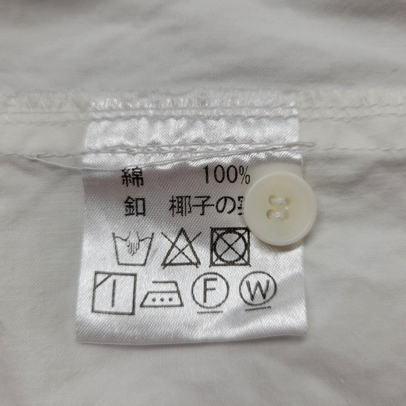 【中古品】【レディース】 中川政七商店 COTTON LONG SHIRT ONE PIECE コットン ロング シャツ ワンピース 168-250702-as-31-izu カラー：ホワイト 万代Net店