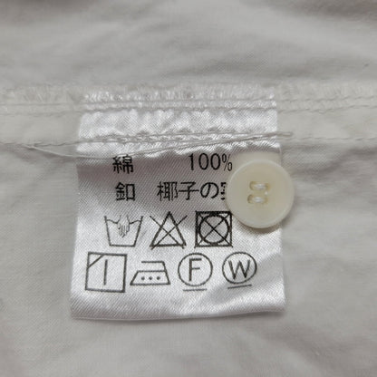 【中古品】【レディース】 中川政七商店 COTTON LONG SHIRT ONE PIECE コットン ロング シャツ ワンピース 168-250702-as-31-izu カラー：ホワイト 万代Net店