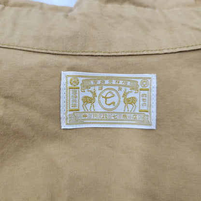 【中古品】【レディース】 中川政七商店 COTTON LONG SHIRT ONE PIECE コットン ロング シャツ ワンピース 168-250702-as-32-izu カラー：ブラウン 万代Net店