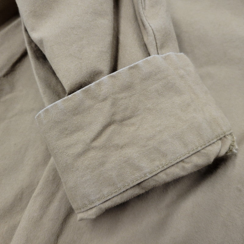 【中古品】【レディース】 中川政七商店 COTTON LONG SHIRT ONE PIECE コットン ロング シャツ ワンピース 168-250702-as-32-izu カラー：ブラウン 万代Net店