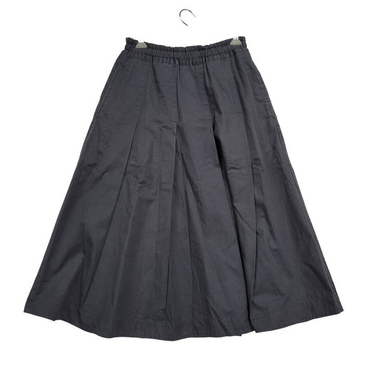 【中古品】【レディース】 SOFT DENSE COTTON FLARE SKIRT 595-3132500 フレアスカート 168-250702-as-29-izu カラー：グレー系 万代Net店