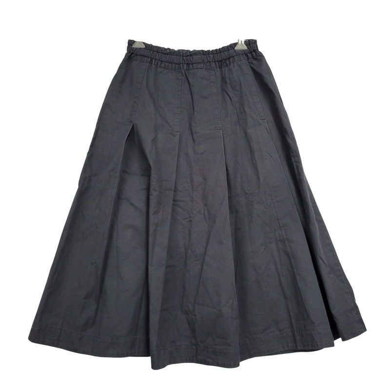 【中古品】【レディース】 SOFT DENSE COTTON FLARE SKIRT 595-3132500 フレアスカート 168-250702-as-29-izu カラー：グレー系 万代Net店