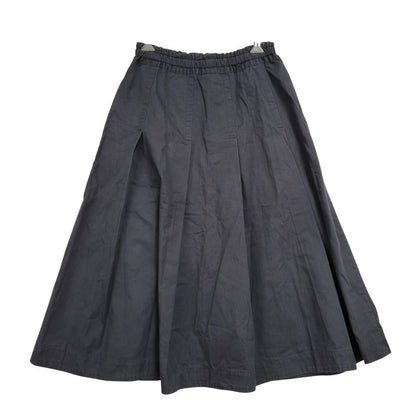【中古品】【レディース】 SOFT DENSE COTTON FLARE SKIRT 595-3132500 フレアスカート 168-250702-as-29-izu カラー：グレー系 万代Net店