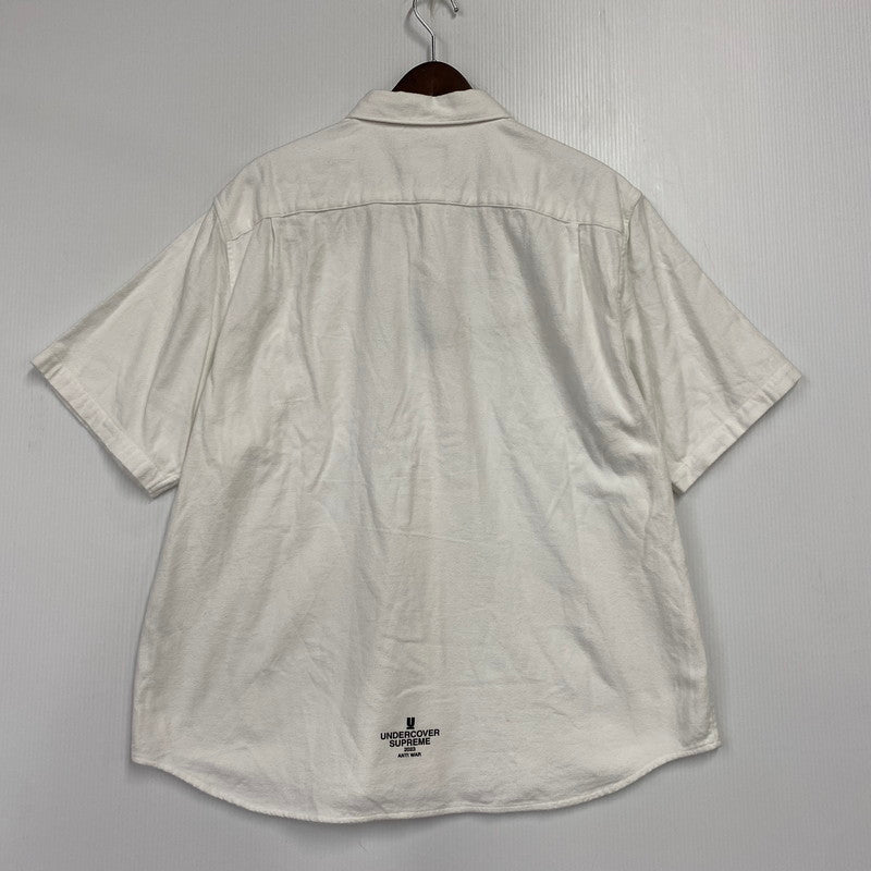 【中古品】【メンズ】 Supreme シュプリーム ×UNDERCOVER アンダーカバー SS FLANNEL SHIRT フランネル シャツ 149-250712-rk-08-izu サイズ：L カラー：ホワイト 万代Net店
