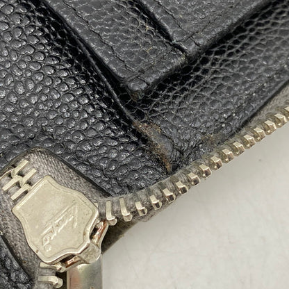 【中古品】【メンズ】 イタリア製 ラウンドファスナー長財布 ロングウォレット サイフ 200-250706-ma-03-izu カラー：GRAY 万代Net店