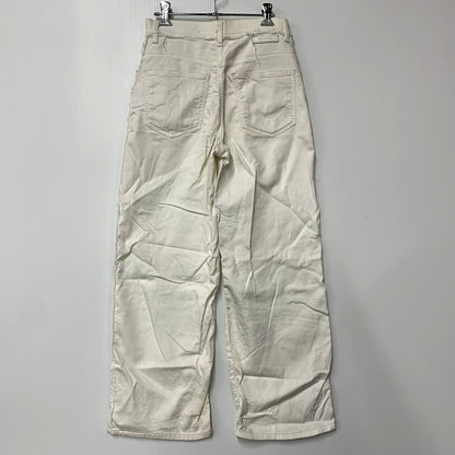 【中古品】【レディース】 WIDEE-NE-F DAMAGE DENIM PANTS 0684U ダメージ デニムパンツ ジーンズ ボトムス 171-250707-as-25-izu サイズ：25 カラー：ホワイト 万代Net店