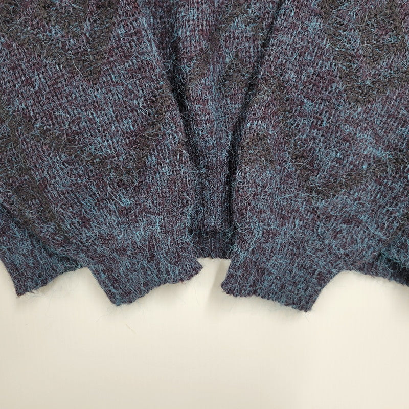 【中古品】【メンズ】 APART APOLDA KNIT SWEATER ニット トップス 146-250722-rk-01-izu サイズ：L カラー：ネイビー 万代Net店