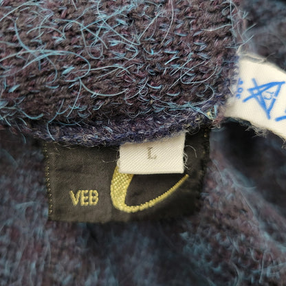 【中古品】【メンズ】 APART APOLDA KNIT SWEATER ニット トップス 146-250722-rk-01-izu サイズ：L カラー：ネイビー 万代Net店