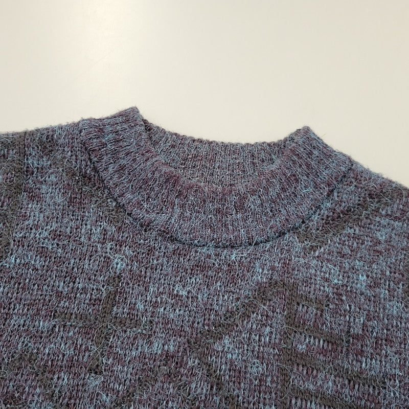 【中古品】【メンズ】 APART APOLDA KNIT SWEATER ニット トップス 146-250722-rk-01-izu サイズ：L カラー：ネイビー 万代Net店