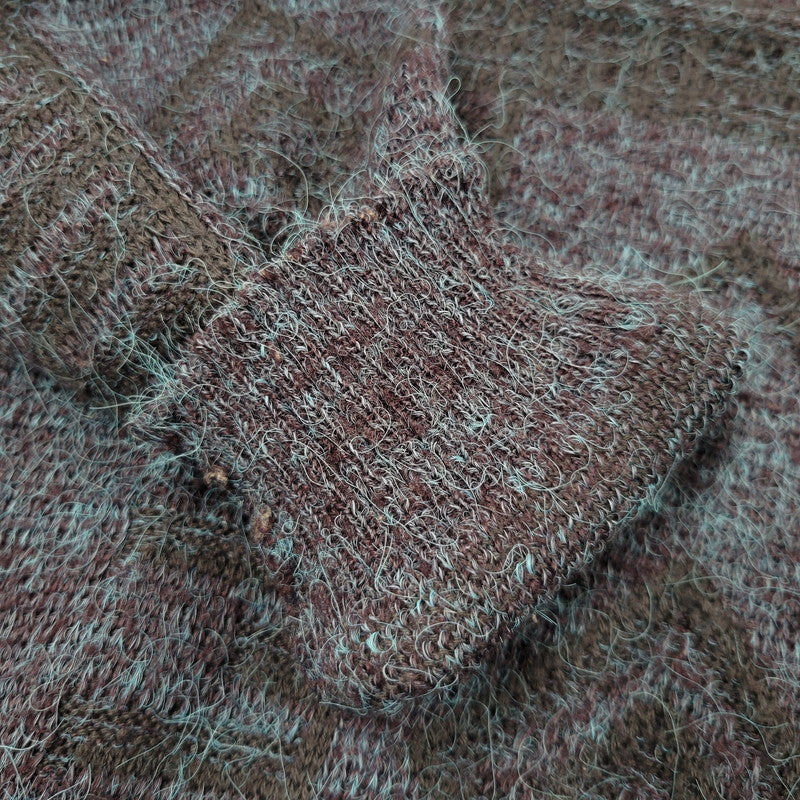 【中古品】【メンズ】 APART APOLDA KNIT SWEATER ニット トップス 146-250722-rk-01-izu サイズ：L カラー：ネイビー 万代Net店