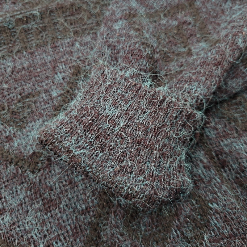 【中古品】【メンズ】 APART APOLDA KNIT SWEATER ニット トップス 146-250722-rk-01-izu サイズ：L カラー：ネイビー 万代Net店