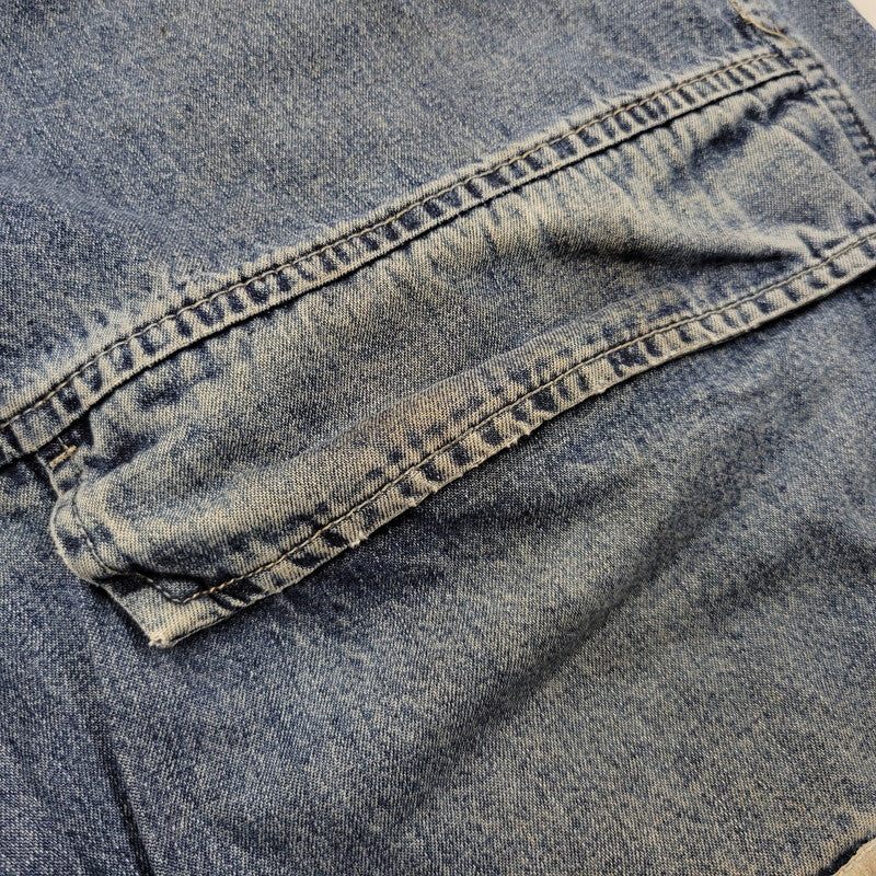 【現状渡し品】【メンズ】 MARITHE + FRANCOIS GIRBAUD マリテフランソワジルボー GM9667 SHUTTLE DENIM PANTS シャトル デニム パンツ 157-250703-rk-14-izu サイズ：38 カラー：インディゴ 万代Net店