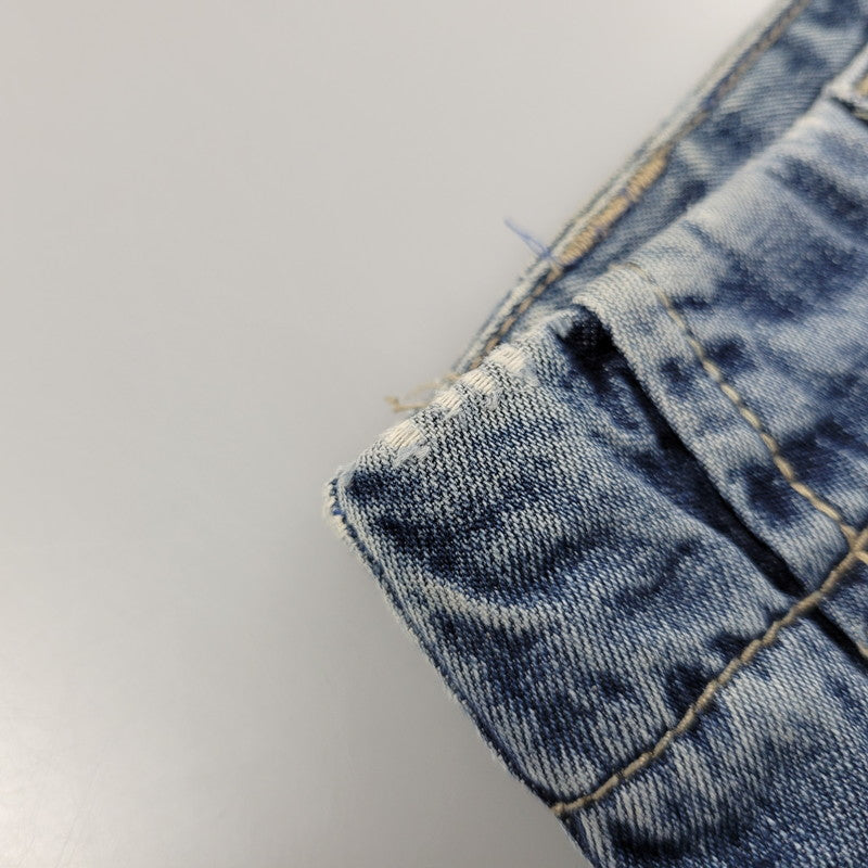 【現状渡し品】【メンズ】 MARITHE + FRANCOIS GIRBAUD マリテフランソワジルボー GM9667 SHUTTLE DENIM PANTS シャトル デニム パンツ 157-250703-rk-14-izu サイズ：38 カラー：インディゴ 万代Net店