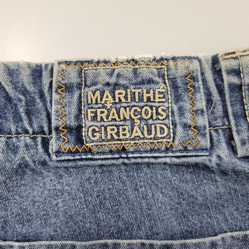 【現状渡し品】【メンズ】 MARITHE + FRANCOIS GIRBAUD マリテフランソワジルボー GM9667 SHUTTLE DENIM PANTS シャトル デニム パンツ 157-250703-rk-14-izu サイズ：38 カラー：インディゴ 万代Net店